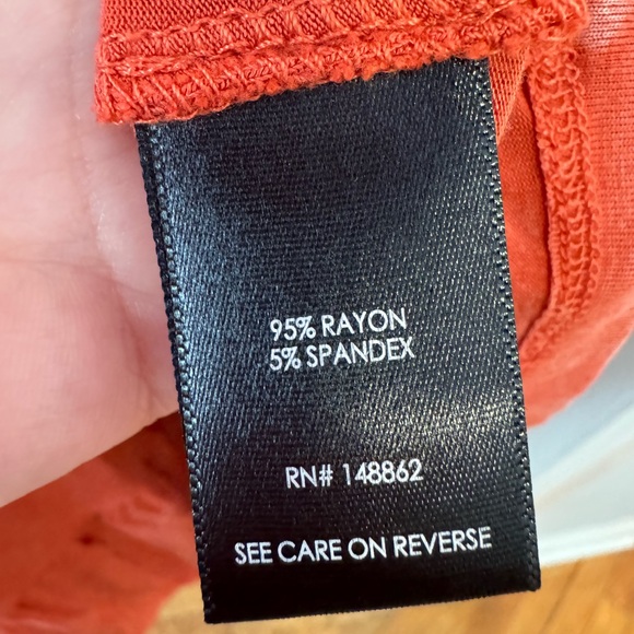 Torrid Tiered Midi Skater Dress - Super Soft Orange Wash - Picture 9 of 11